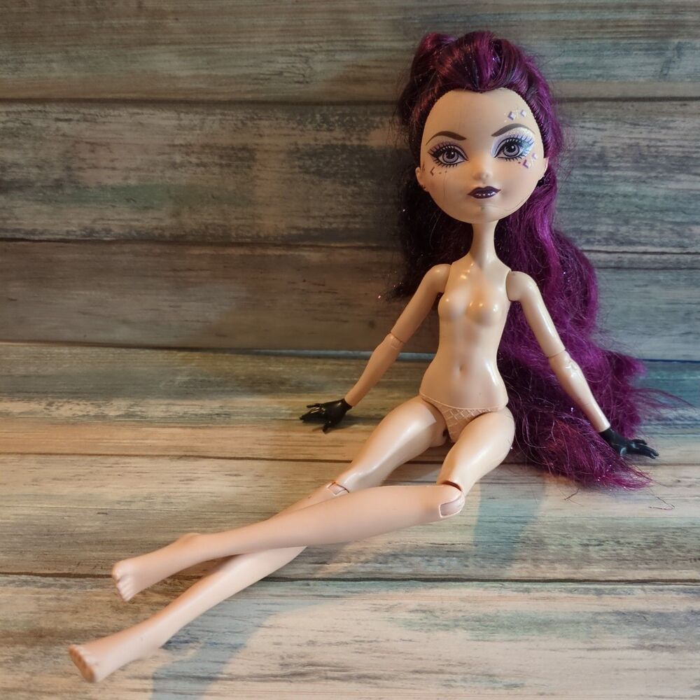 Ever After High Raven Queen Thronecoming Nude Doll OOAK Custom Repair
